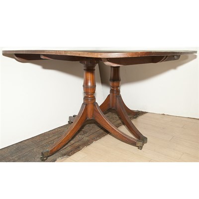 Lot 168 - George III Style Mahogany Dining Table Height...