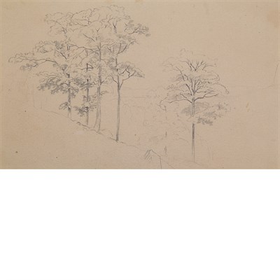 Lot 26 - David Johnson American, 1827-1908 Landscape...