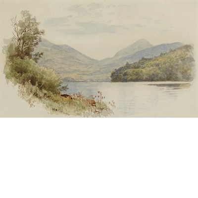 Lot 25 - William Trost Richards American, 1833-1905...