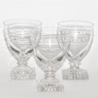 Lot 372 - Group of Glass Stemware Approximately...