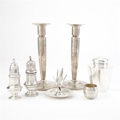 Lot 399 - Group of Tiffany & Co. Sterling Silver Table...