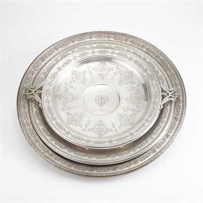 Lot 412 - Set of Three Towle Sterling Silver Dishes...