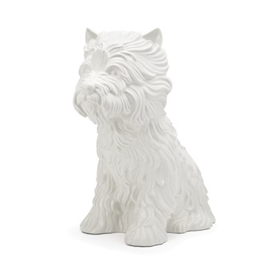 Lot 68 - Jeff Koons (b. 1955) PUPPY Glazed white...