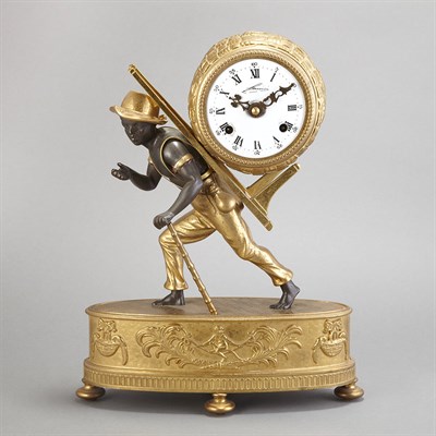 Lot 488 - German Gilt and Patinated-Metal...