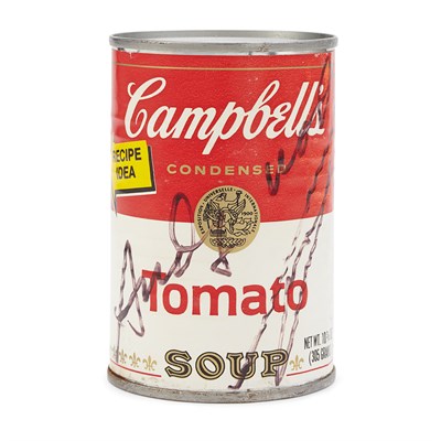 Lot 194 - Andy Warhol CAMPBELL'S SOUP CAN (TOMATO) Soup...