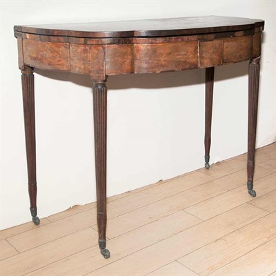 Lot 518 - Federal Mahogany Fold-Over Games Table New...