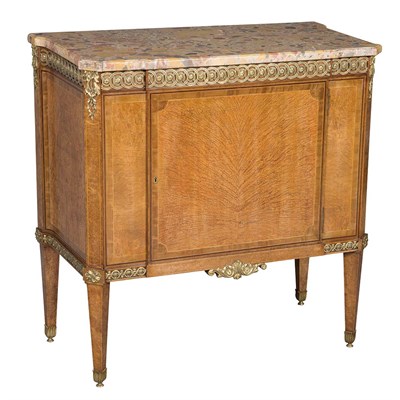 Lot 485 - Louis XVI Style Gilt-Metal Mounted Walnut,...