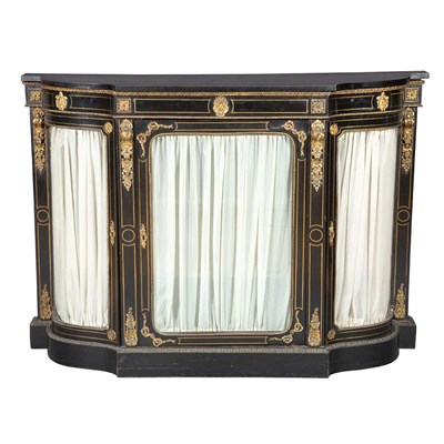 Lot 134 - Napoleon III Gilt-Metal Mounted and Brass...