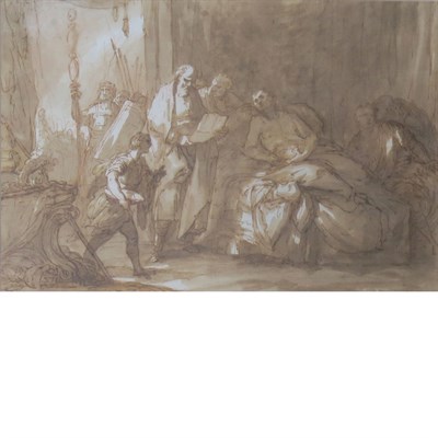 Lot 13 - Venetian School 18th Century Alexander the...