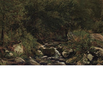 Lot 15 - Alexander Helwig Wyant American, 1836-1892 A...