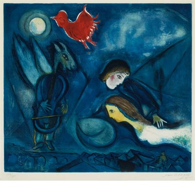 Lot 35 - After Marc Chagall by Georges Visat ALEKO...