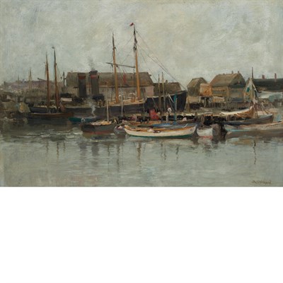Lot 91 - Charles Paul Gruppe American, 1860-1940...