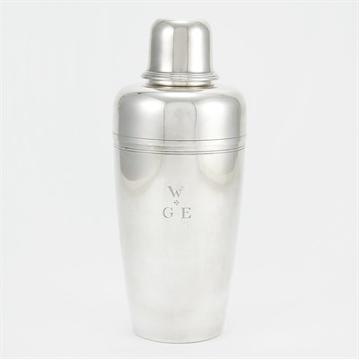 Lot 242 - Tiffany & Co. Sterling Silver Cocktail Shaker...