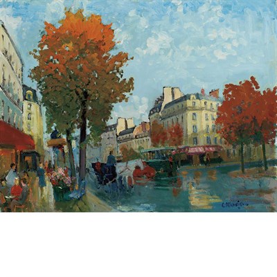 Lot 67 - Constantine Kluge French, 1912-2003 L'Avenue...