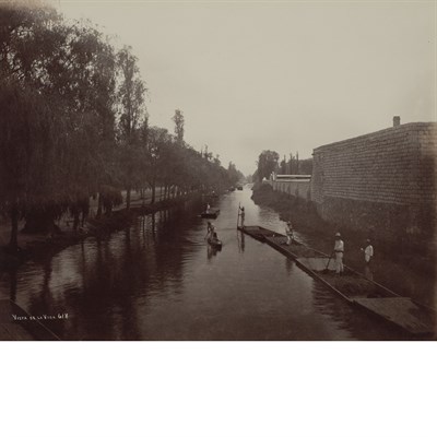 Lot 630 - [ALBUMEN PRINTS and OTHER] Group of five...