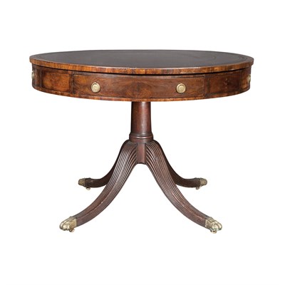 Lot 304 - Regency Mahogany Drum Table Circa 1815 The...