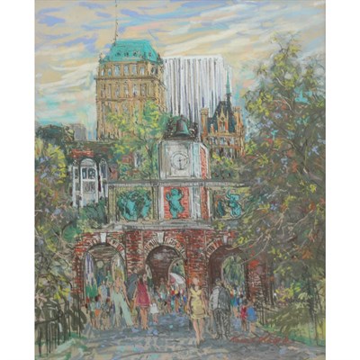 Lot 64 - Kamil Kubik American, 20th Century Central...
