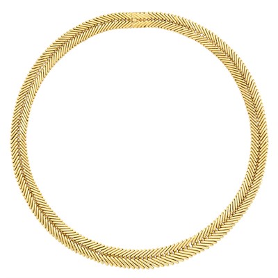 Lot 380 - Gold Necklace, Van Cleef & Arpels, France