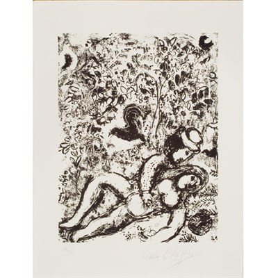 Lot 29 - Marc Chagall LE COUPLE A L'ARBRE (M. 397)...