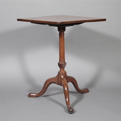 Lot 277 - George II Mahogany Tilt-Top Tripod Table The...