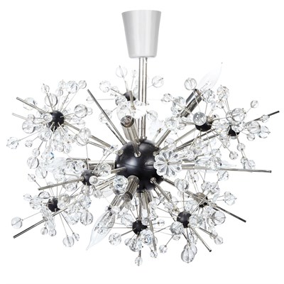 Lot 330 - 20th Century Design Sputnik Chandelier Chromed...