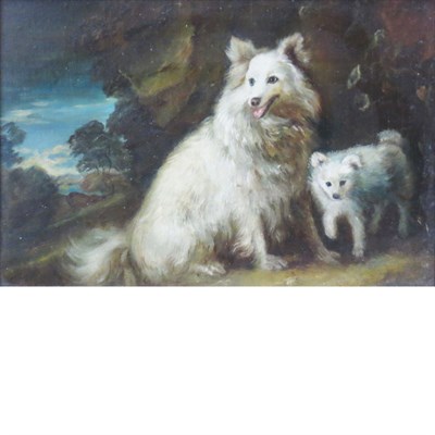 Lot 27 - 20th Century School Two Dogs in the Wild Bears...
