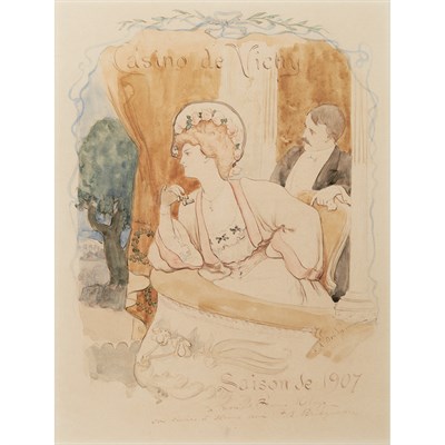 Lot 54 - Frederick Arthur Bridgman American, 1847-1928...