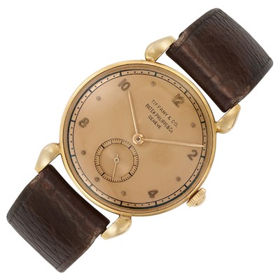 Lot 151 - Gentleman's Gold Wristwatch, Tiffany & Co., Patek Philippe