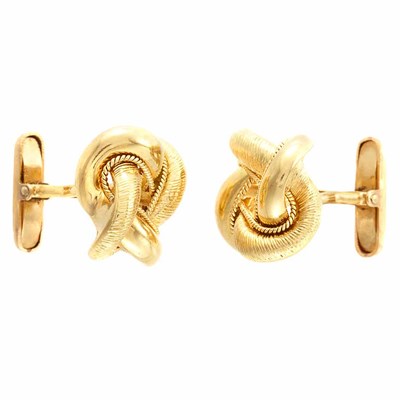 Lot 577 - Pair of Gold Cufflinks