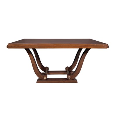 Lot 228 - Art Deco Dining Table French, 1930s Rosewood...