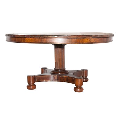 Lot 634 - Regency Brass Inlaid Mahogany Low Table Cut...