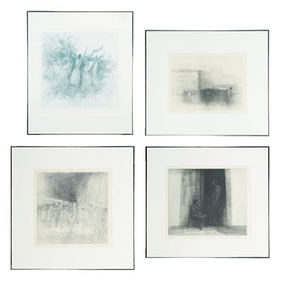 Lot 91 - Harold Altman APPROACHING FIGURE II; DOORWAY...