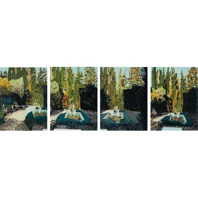 Lot 9 - Jennifer Bartlett SHADOW (ORLANDO MUSEUM 12)...
