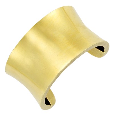 Lot 219 - Gold Cuff Bangle Bracelet, France