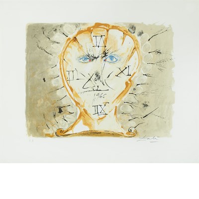 Lot 41 - Salvador Dali (1904-1989) SELF PORTRAIT...