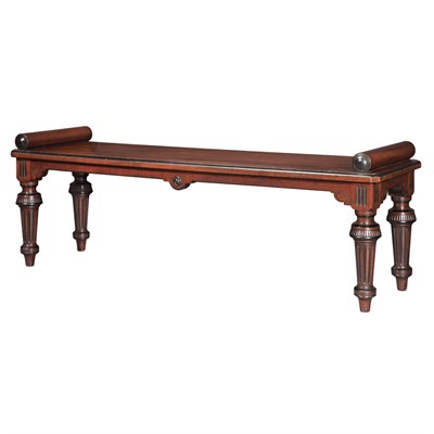 Lot 394 - Victorian Mahogany and Part Ebonized Hall...