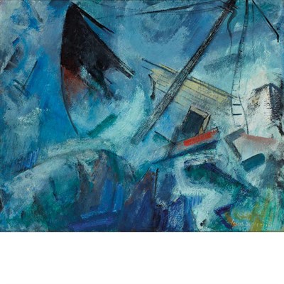 Lot 123 - Joseph De Martini American, 1896-1984 Wreck of...
