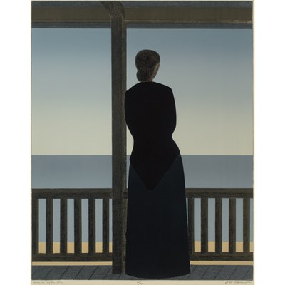 Lot 6 - Will Barnet WOMAN BY THE SEA (S. 152) Color...