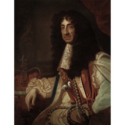 Lot 23 - Workshop of Sir Peter Lely Portrait of Charles...