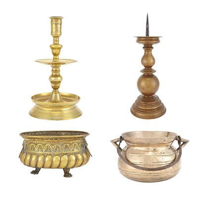 Lot 139 - Group of Four Continental Metal Articles...