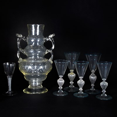 Lot 115 - Group of Glass Articles Comprising an Italian...
