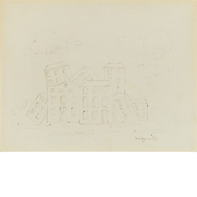 Lot 49 - Rene Magritte Belgian, 1898-1967 Tumbling...