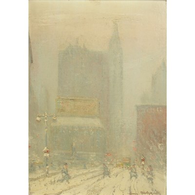 Lot 9 - Johann Berthelsen American, 1883-1972 Looking...