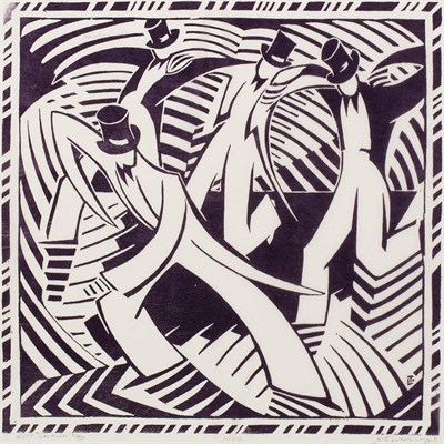 Lot 186 - Lill Tschudi (1911-2001) STEPDANCING (COPPEL...