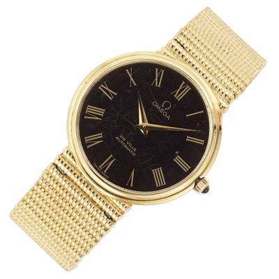 Lot 580 - Gentleman's Gold 'De Ville' Wristwatch, Omega