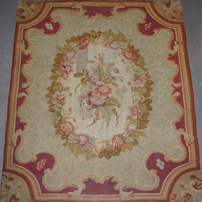 Lot 596 - Aubusson Carpet France, late 19th century The...
