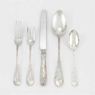 Lot 245 - Tiffany & Co. Sterling Silver Flatware Service...