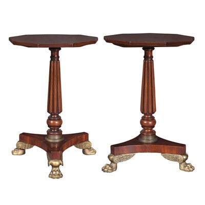 Lot 402 - Pair of George IV Bronze Mounted Mahogany Low...