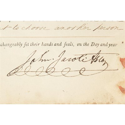 Lot 150 - ASTOR, JOHN JACOB Document signed. New York:...