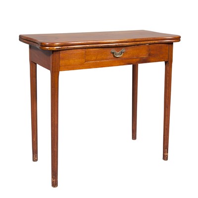 Lot 373 - Georgian Style Mahogany Games Table Height 30...